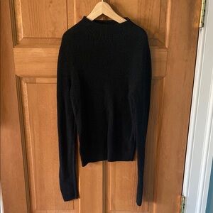 American Eagle Size Extra Small XS Women's Teen Girl Black Knit Sweater